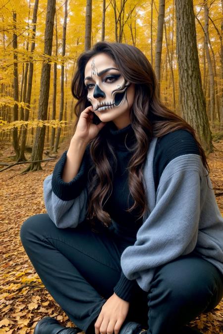 Skull Face Makeup v1.0 - AI Tool Cover Image