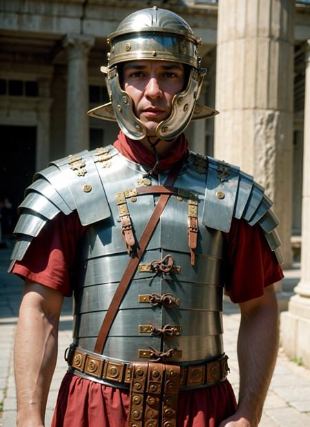 Roman Legionary - Lorica Segmentata Armor v1.0 - AI Tool Cover Image