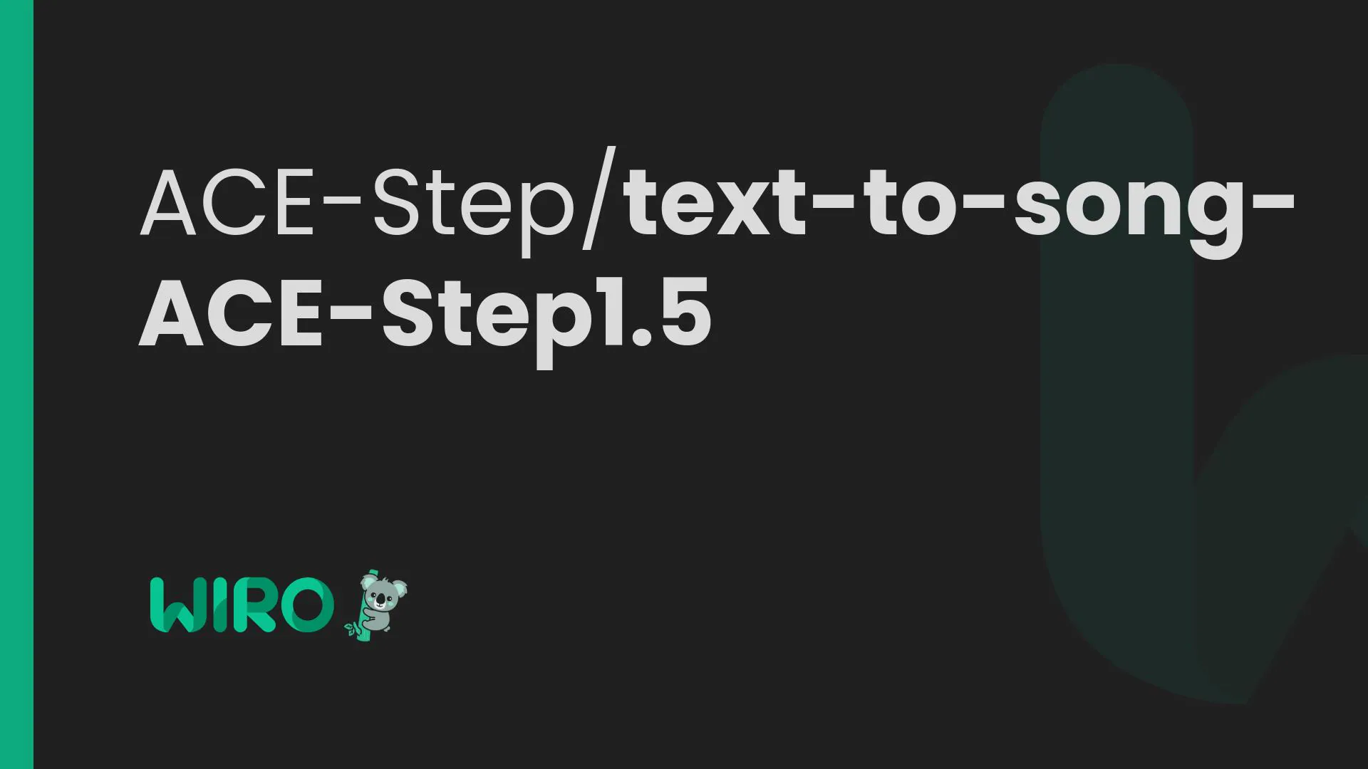 text-to-song-ACE-Step1.5 - AI Tool Cover Image