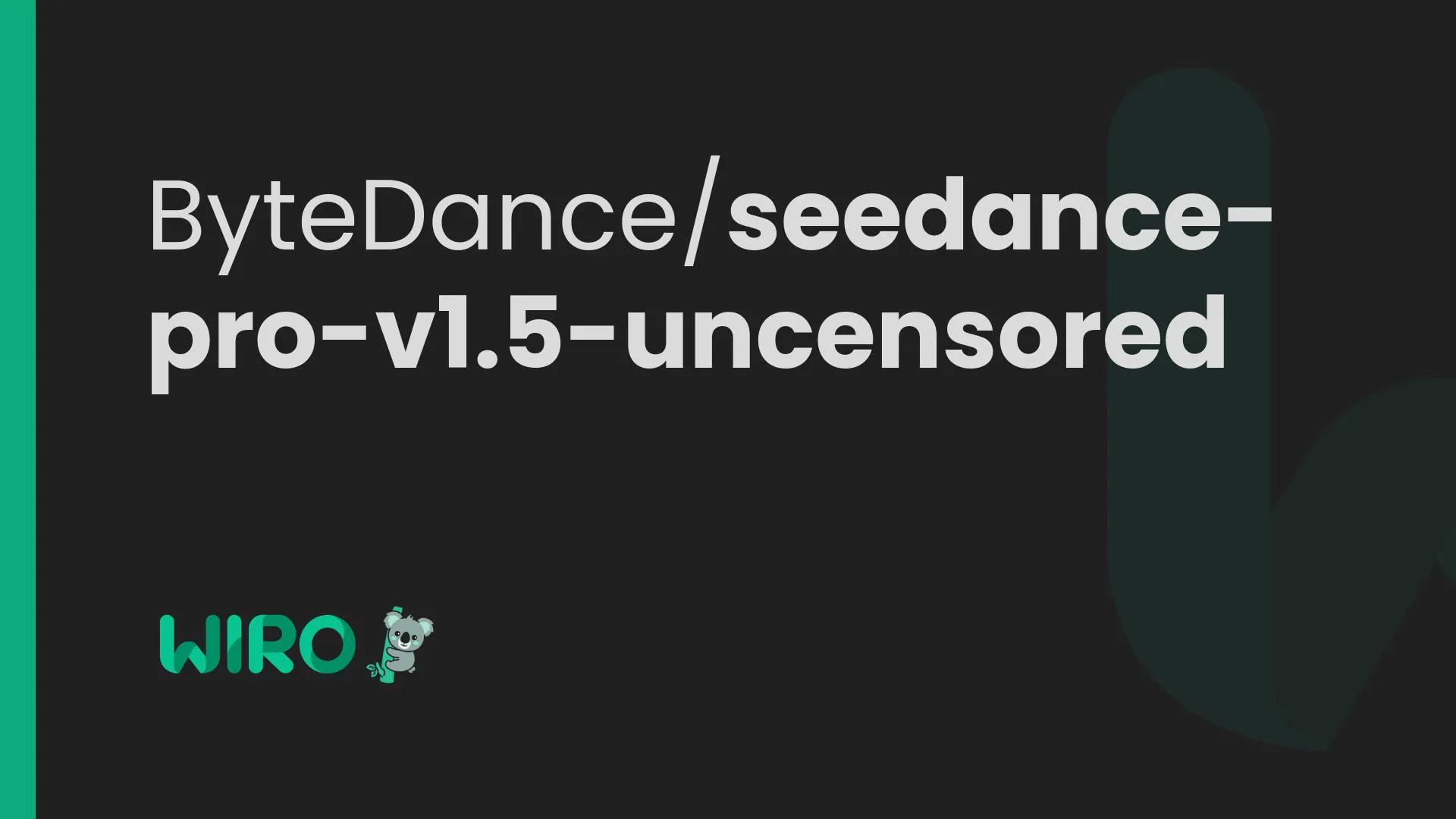 seedance-pro-v1.5-uncensored - AI Tool Cover Image