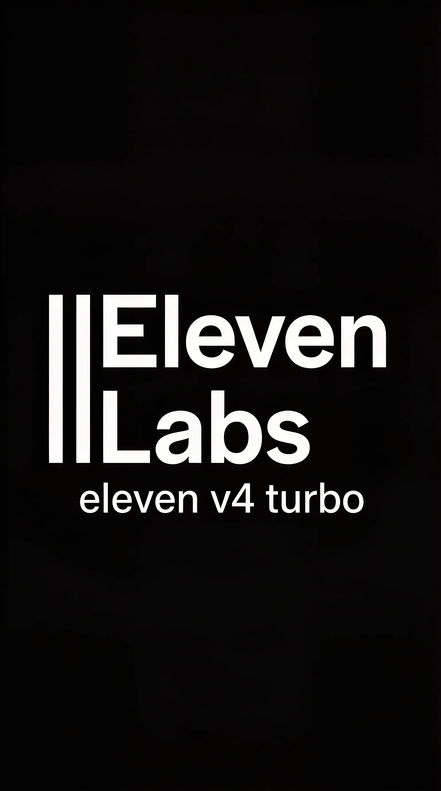elevenlabs/Eleven V4 Turbo by ElevenLabs model cover