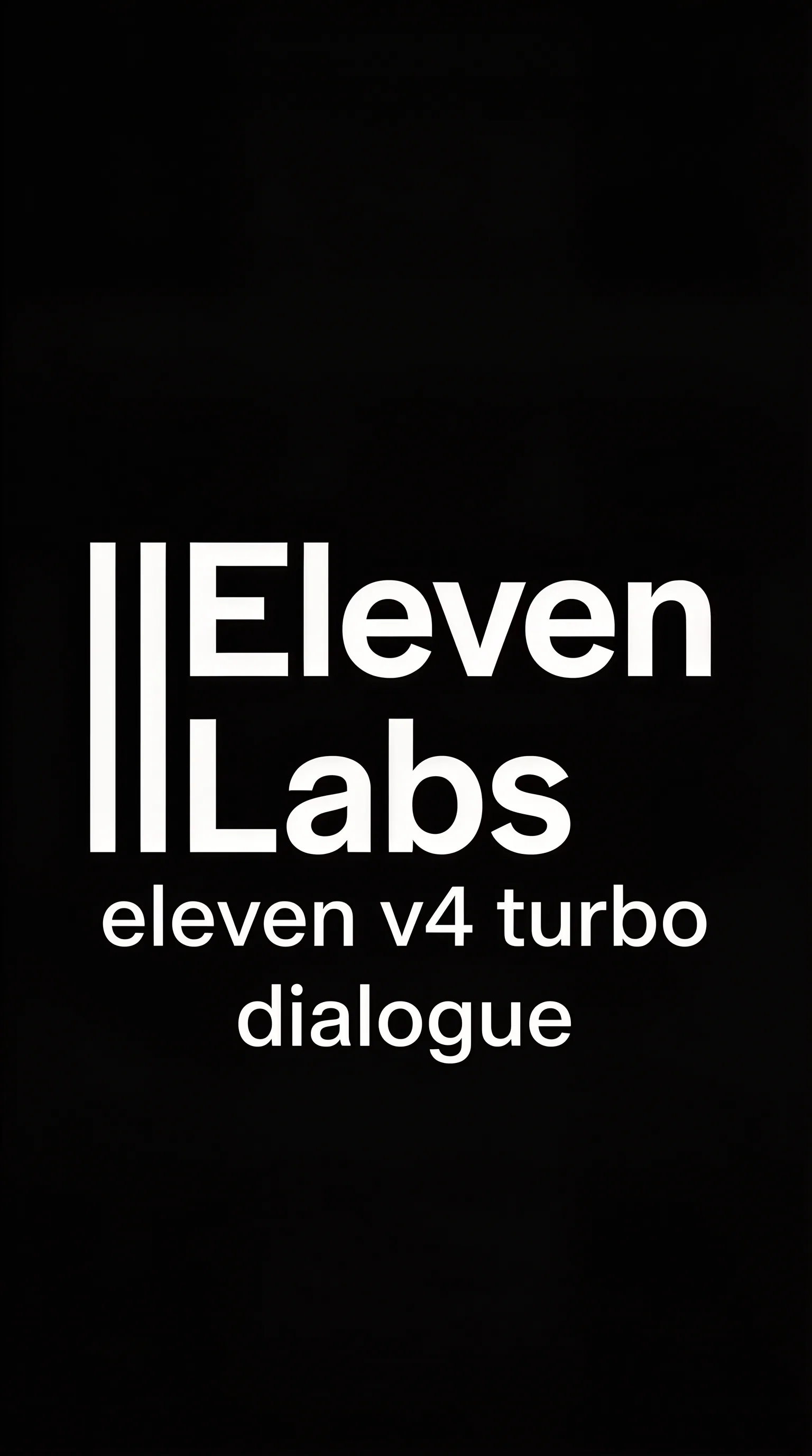 elevenlabs/Eleven V4 Turbo Dialogue by ElevenLabs model cover