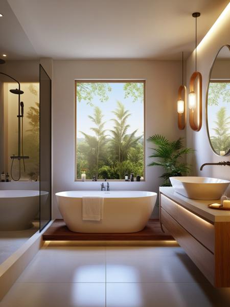 JJs Interior Space - Bathroom v1.0 - LoRA XL - AI Tool Cover Image