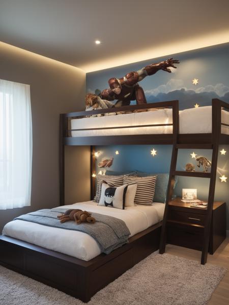 JJs Interior Space - Kids Room v1.0 - LoRA XL - AI Tool Cover Image