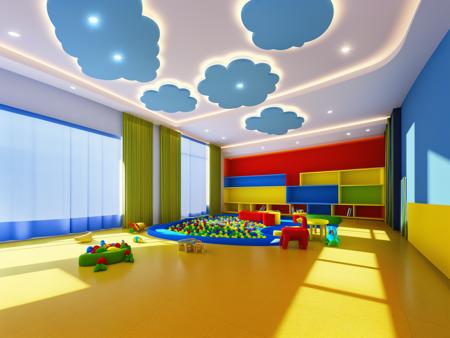 JJs Interior Space - Playroom v1.0 - LoRA - AI Tool Cover Image