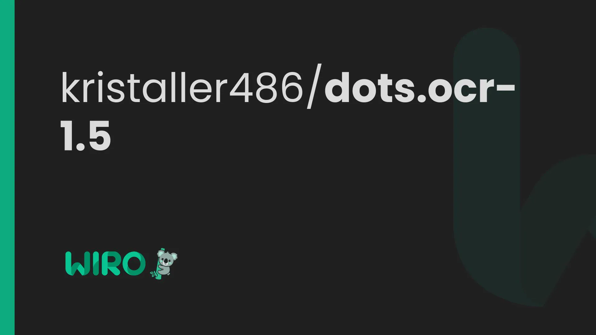 dots.ocr-1.5 - AI model cover image