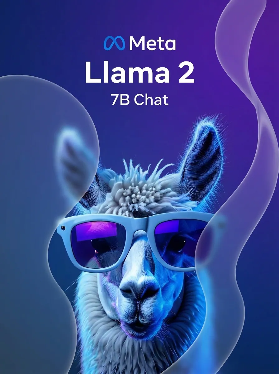 Llama-2-7b-chat-hf - AI model cover image