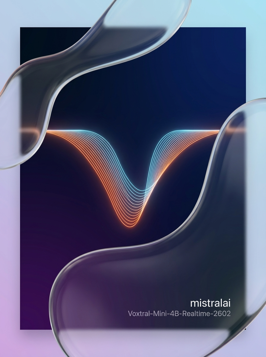 Voxtral-Mini-4B-Realtime-2602 - AI model cover image