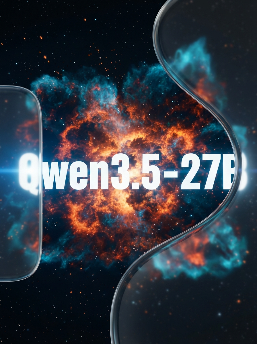 Qwen3.5-27B - AI model cover image