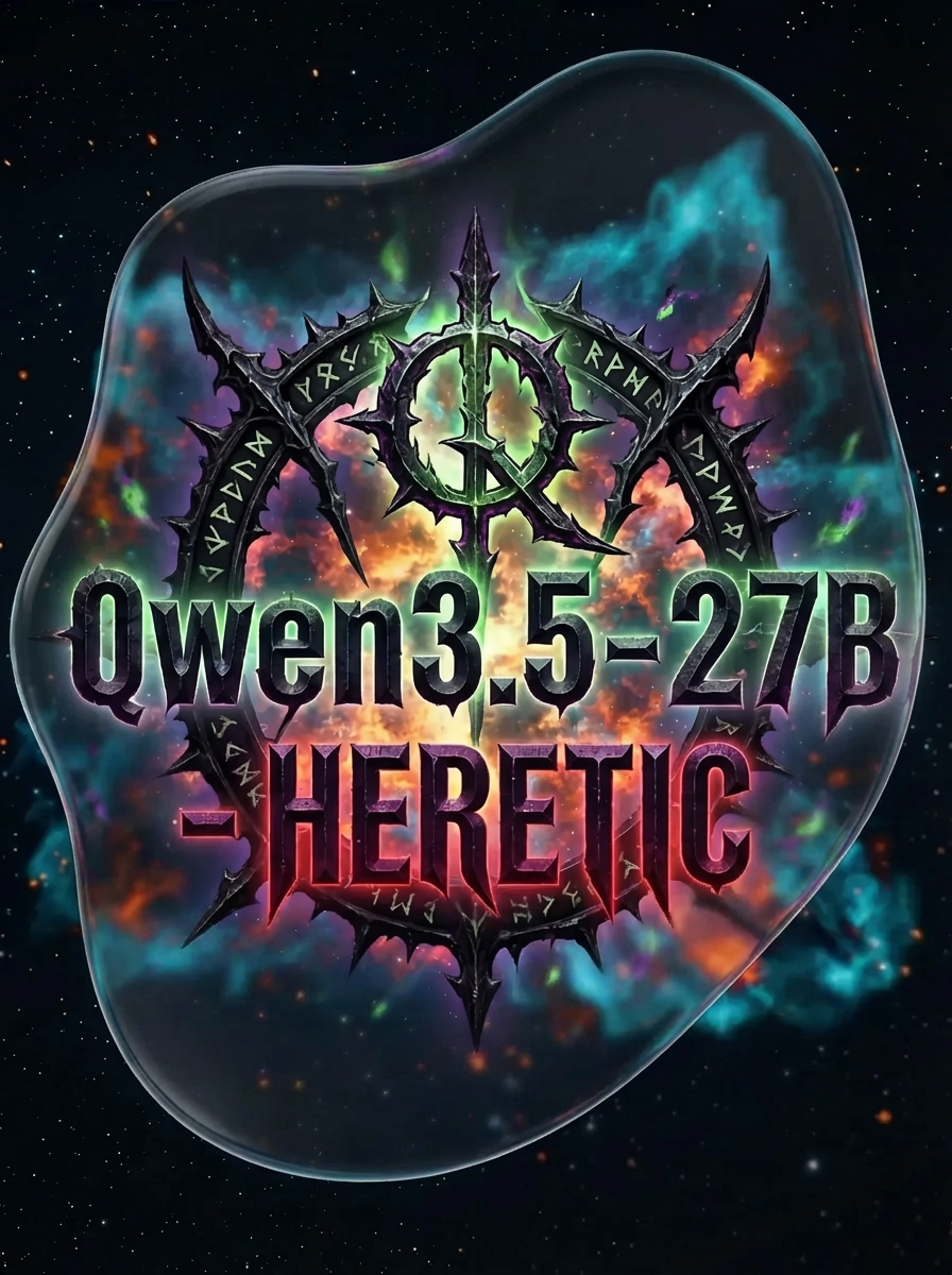 Qwen3.5-27B-heretic - AI model cover image