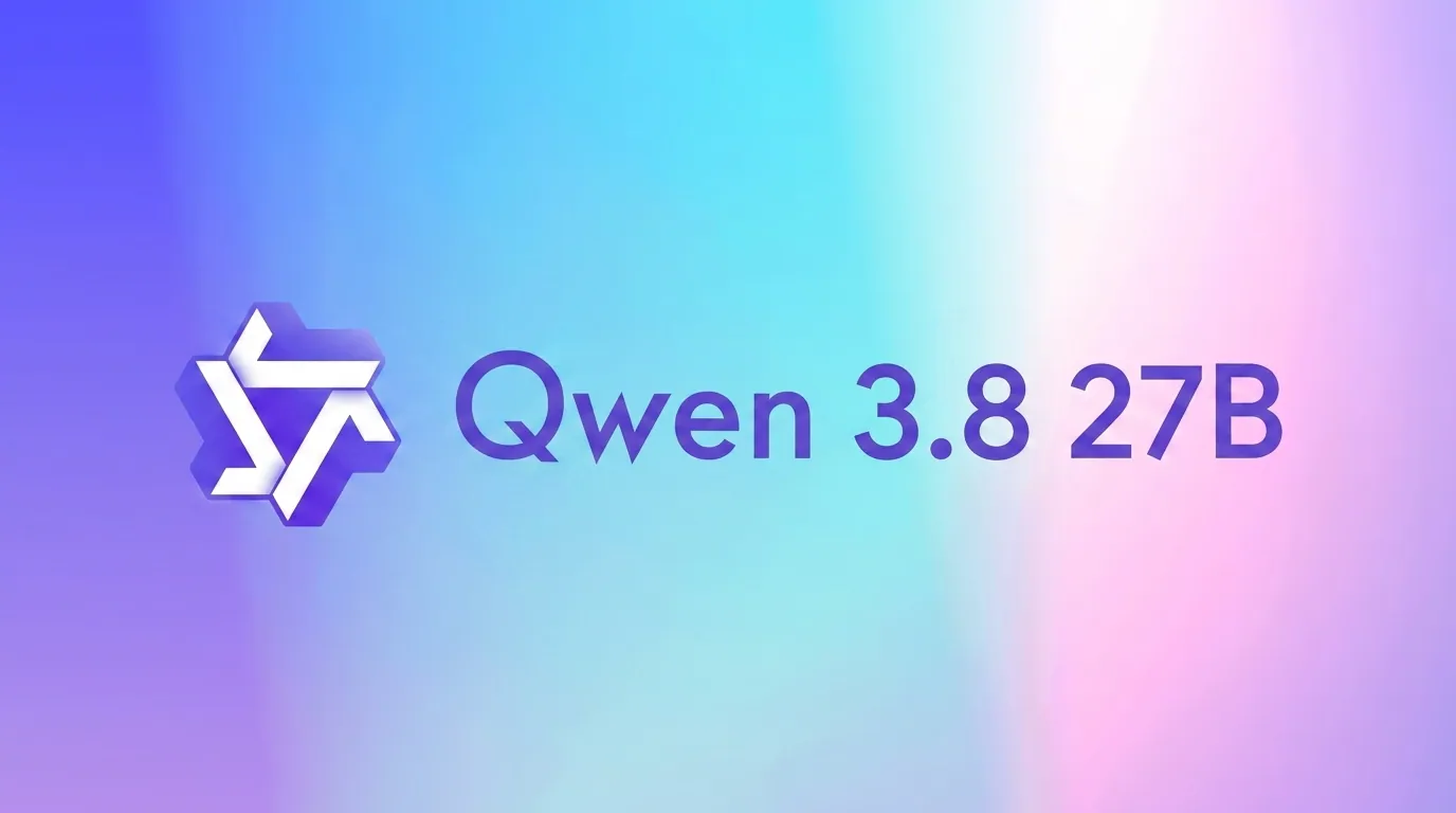 Qwen3.8-27B - AI model cover image