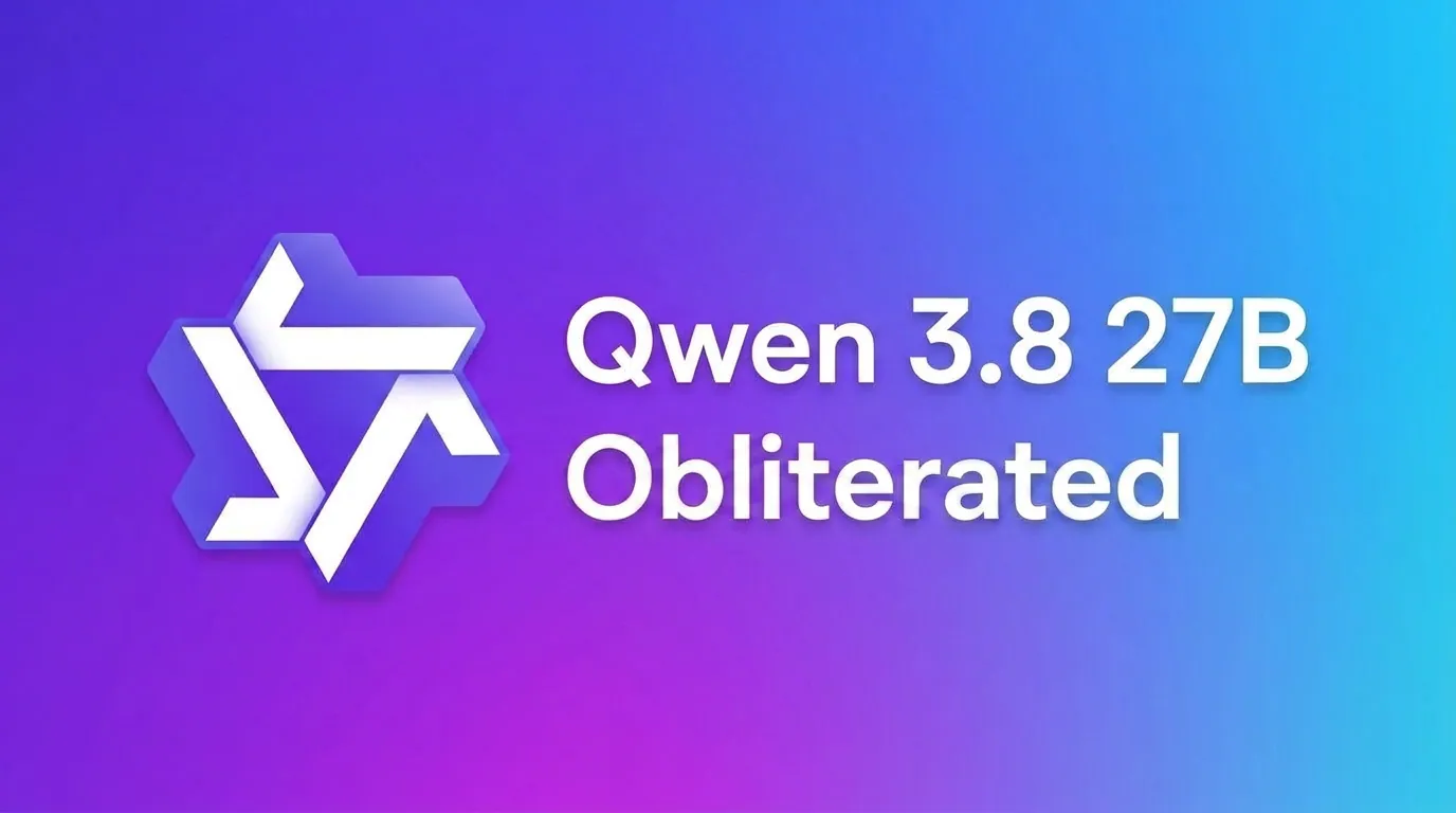Qwen3.8-27B-Obliterated - AI model cover image