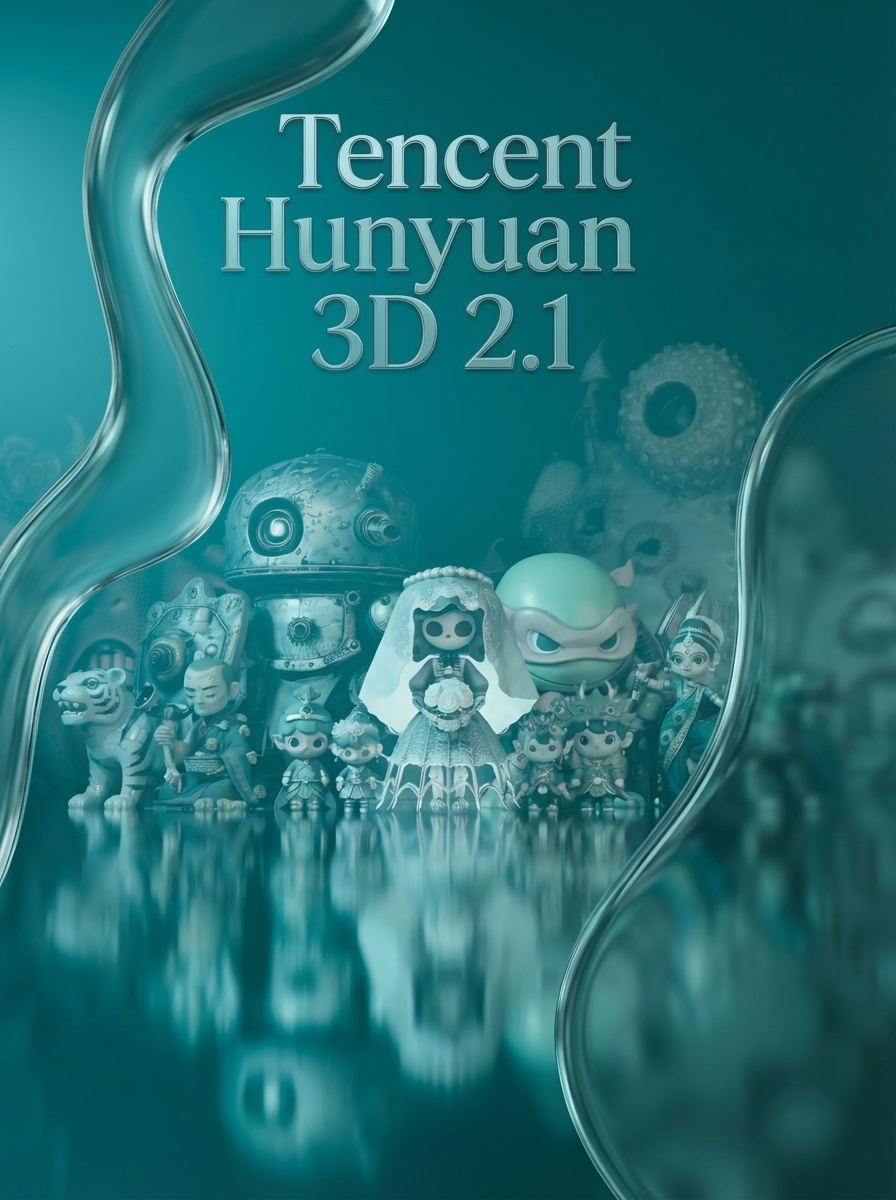 Hunyuan3D-2.1 - AI Tool Cover Image
