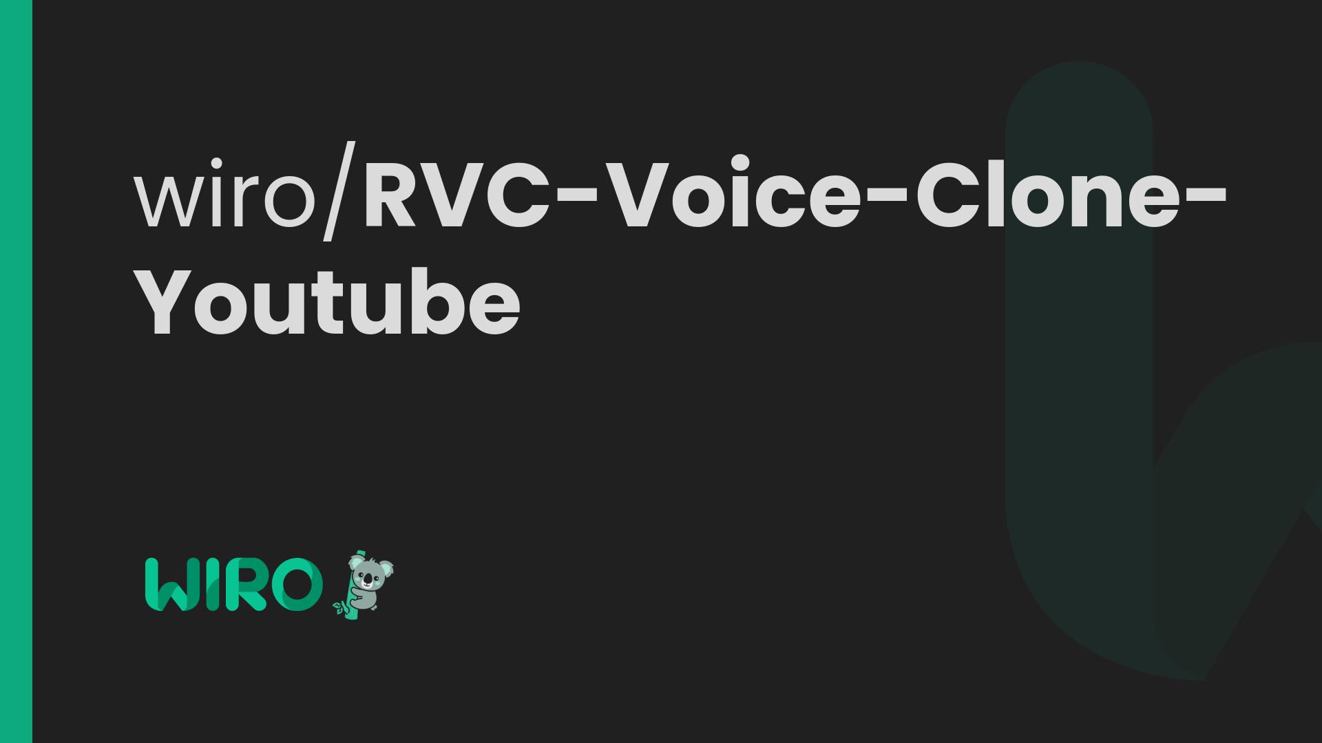 RVC-Voice-Clone-Youtube - AI Tool Cover Image