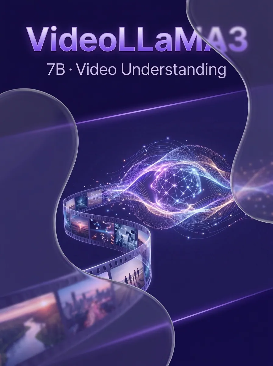 VideoLLaMA3-7B - AI model cover image