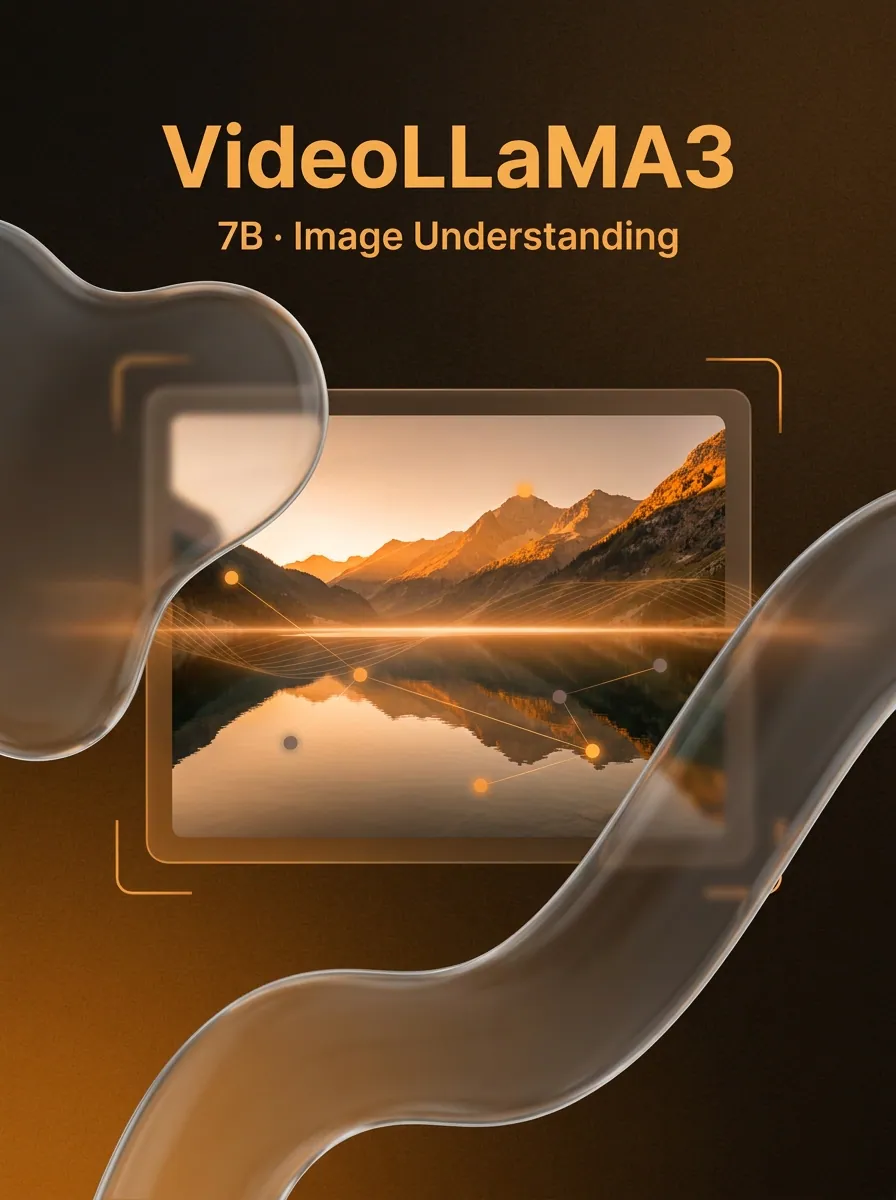 wiro/VideoLLaMA3-7B-Image model cover