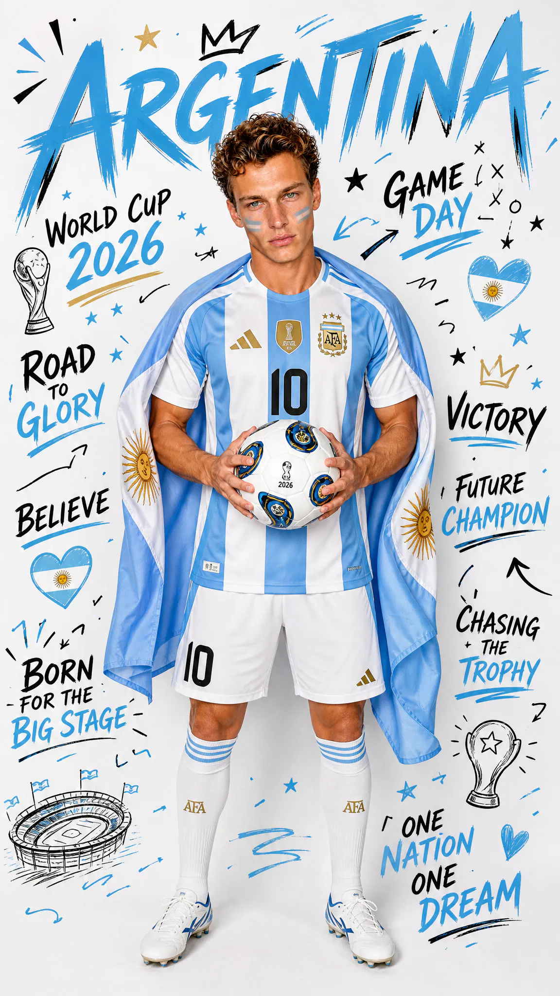 World Cup 26 Image Effects with Caption - AI Tool Cover Image