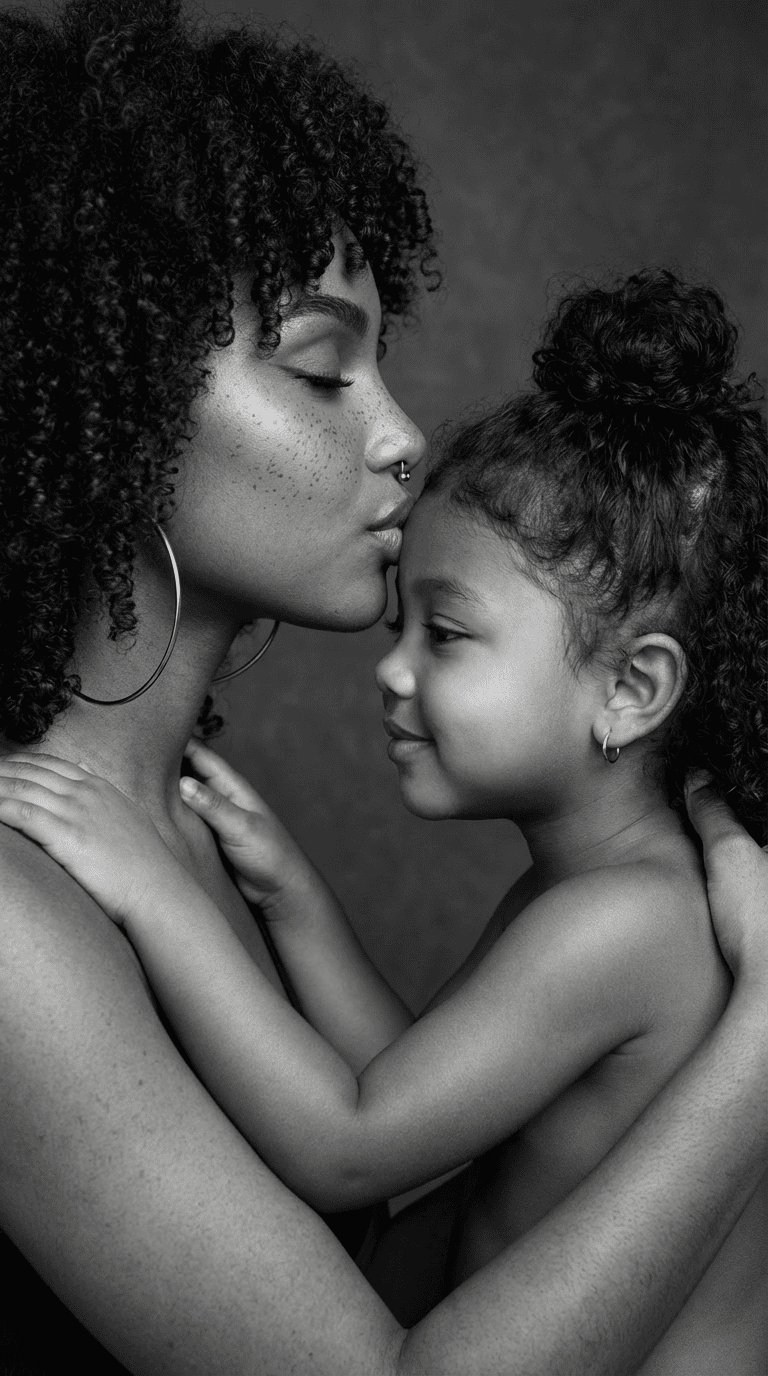 Tender Forehead Kiss - AI Tool Cover Image