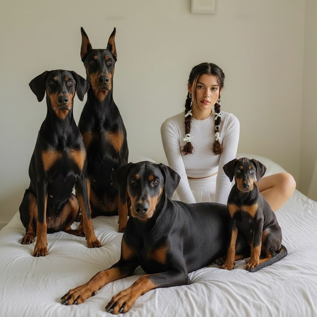 Doberman Love - AI Tool Cover Image