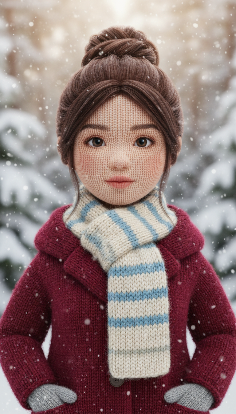 Knitted Portrait - AI Tool Cover Image