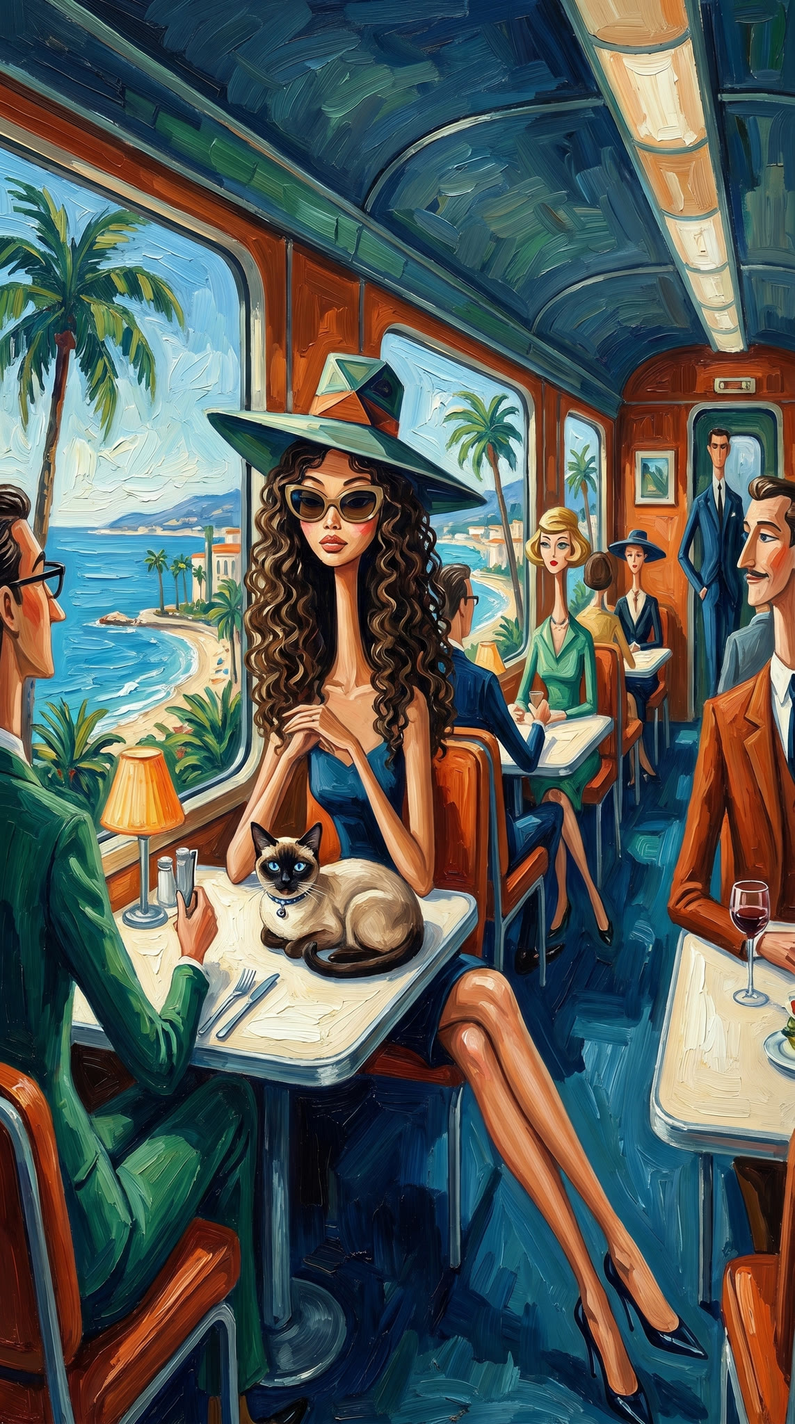 Riviera Train Dining Car