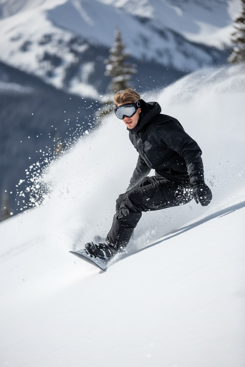 Snowboarder Man - AI Tool Cover Image