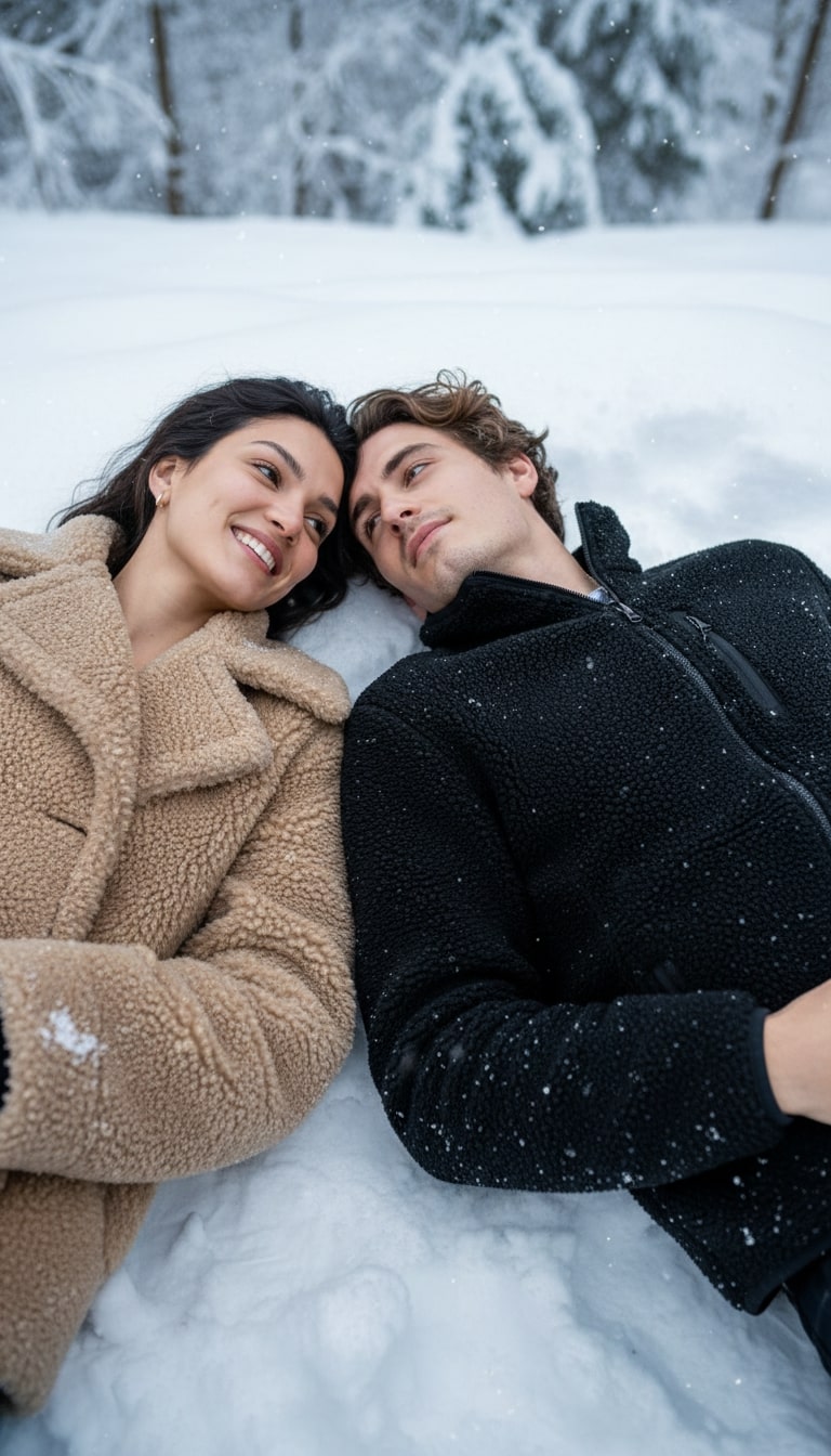 Snowbound Lovers - AI Tool Cover Image
